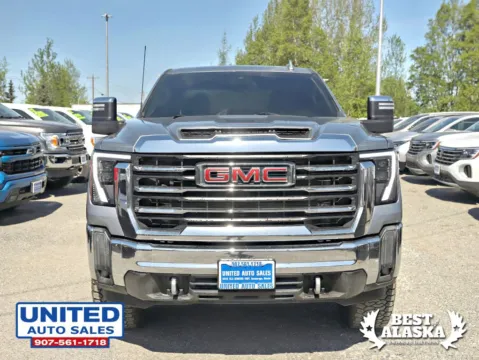 Another view of 2024 GMC Sierra 3500 HD Crew Cab SLT Pickup 4D 6 1/2 ft for sale in Anchorage, AK at United Auto Sales