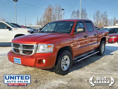 Photos of 2008 Dodge Dakota Crew Cab SLT Pickup 4D 5 1/4 ft for sale in Anchorage, AK at United Auto Sales