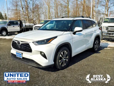 Photos of 2023 Toyota Highlander XLE Sport Utility 4D for sale in Anchorage, AK at United Auto Sales
