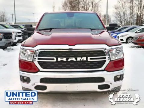 Photos of 2023 Ram 1500 Crew Cab Big Horn Pickup 4D 6 1/3 ft for sale in Anchorage, AK at United Auto Sales