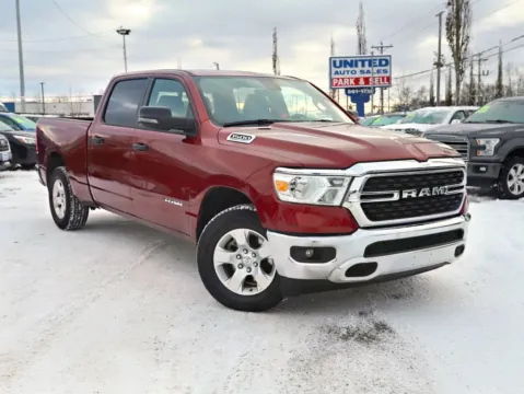 Red 2023 Ram 1500 Crew Cab Big Horn Pickup 4D 6 1/3 ft for sale in Anchorage, AK