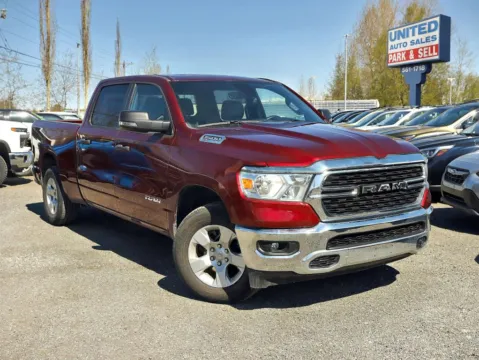 Red 2023 Ram 1500 Crew Cab Big Horn Pickup 4D 6 1/3 ft for sale in Anchorage, AK