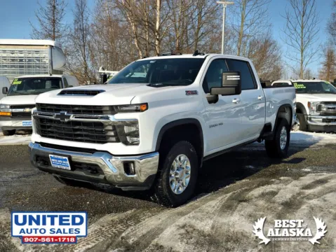 Photos of 2024 Chevrolet Silverado 3500 HD Crew Cab LT Pickup 4D 6 1/2 ft for sale in Anchorage, AK at United Auto Sales