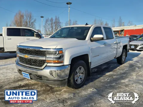 Photos of 2018 Chevrolet Silverado 1500 Crew Cab LT Pickup 4D 6 1/2 ft for sale in Anchorage, AK at United Auto Sales