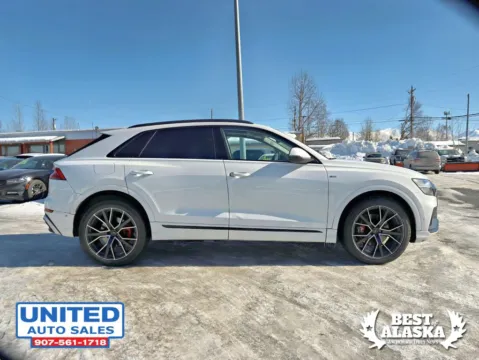 Another view of 2019 Audi Q8 Prestige Sport Utility 4D for sale in Anchorage, AK at United Auto Sales