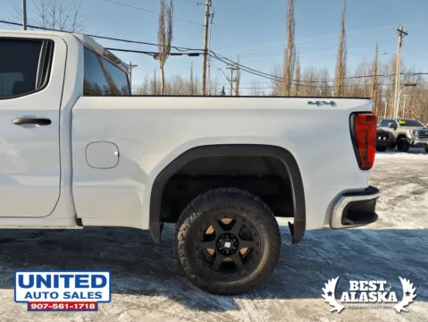 More photos of 2024 GMC Sierra 1500 Crew Cab Pro Pickup 4D 6 1/2 ft at United Auto Sales, AK