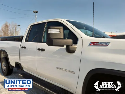 More photos of 2022 Chevrolet Silverado 2500 HD Double Cab Work Truck Pickup 4D 8 ft at United Auto Sales, AK