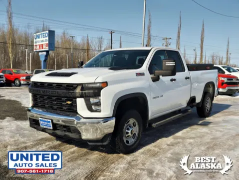 Photos of 2022 Chevrolet Silverado 2500 HD Double Cab Work Truck Pickup 4D 8 ft for sale in Anchorage, AK at United Auto Sales