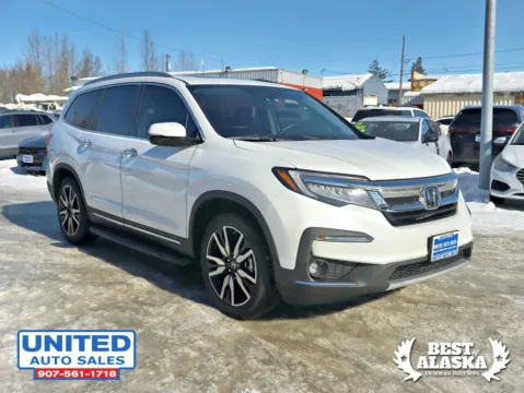 Another view of 2021 Honda Pilot Touring Sport Utility 4D for sale in Anchorage, AK at United Auto Sales