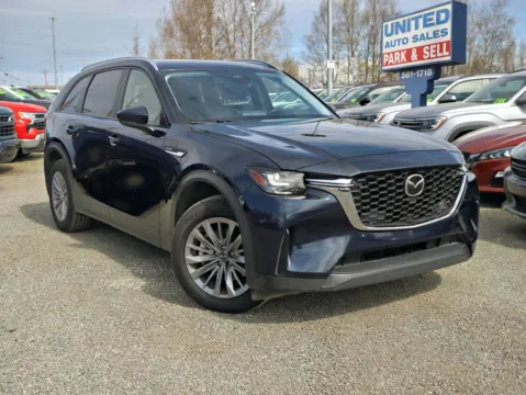 Blue 2025 MAZDA CX-90 3.3 Turbo Select Sport Utility 4D for sale in Anchorage, AK