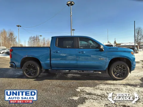 Another view of 2024 Chevrolet Silverado 1500 Crew Cab RST Pickup 4D 5 3/4 ft for sale in Anchorage, AK at United Auto Sales