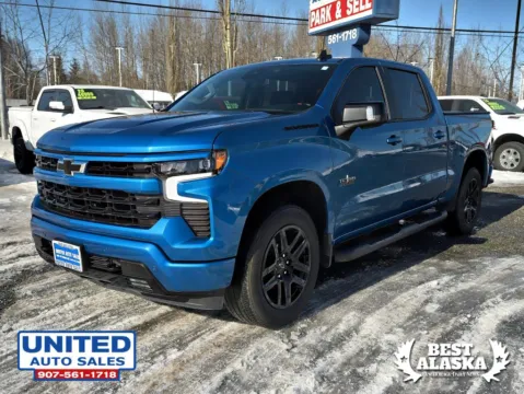 Photos of 2024 Chevrolet Silverado 1500 Crew Cab RST Pickup 4D 5 3/4 ft for sale in Anchorage, AK at United Auto Sales