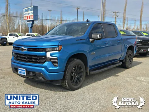 Photos of 2024 Chevrolet Silverado 1500 Crew Cab RST Pickup 4D 5 3/4 ft for sale in Anchorage, AK at United Auto Sales