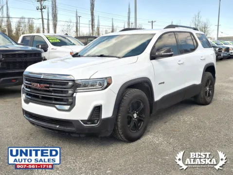 Another view of 2023 GMC Acadia AT4 Sport Utility 4D for sale in Anchorage, AK at United Auto Sales