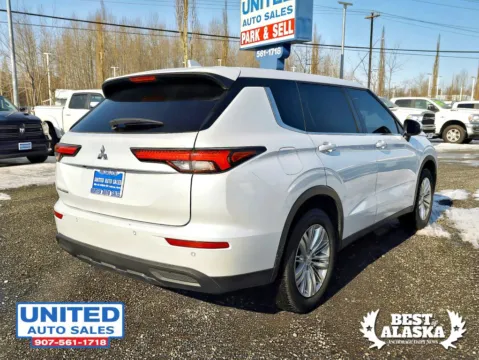 Another view of 2024 Mitsubishi Outlander ES Sport Utility 4D for sale in Anchorage, AK at United Auto Sales
