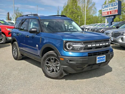 Blue 2024 Ford Bronco Sport Big Bend Sport Utility 4D for sale in Anchorage, AK