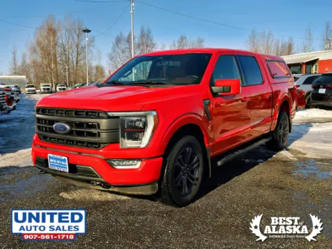 More photos of 2023 Ford F-150 SuperCrew Cab Lariat Pickup 4D 5 1/2 ft at United Auto Sales, AK