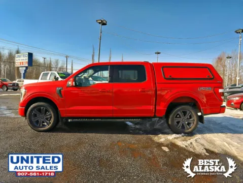 More photos of 2023 Ford F-150 SuperCrew Cab Lariat Pickup 4D 5 1/2 ft at United Auto Sales, AK