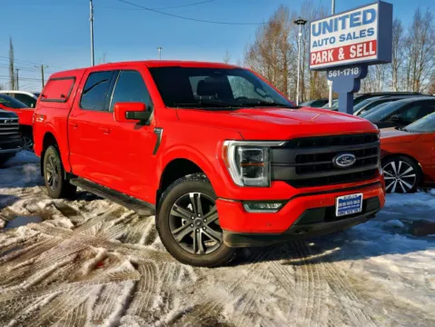 Red 2023 Ford F-150 SuperCrew Cab Lariat Pickup 4D 5 1/2 ft for sale in Anchorage, AK