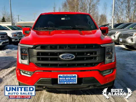 Photos of 2023 Ford F-150 SuperCrew Cab Lariat Pickup 4D 5 1/2 ft for sale in Anchorage, AK at United Auto Sales