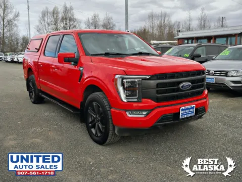 More photos of 2023 Ford F-150 SuperCrew Cab Lariat Pickup 4D 5 1/2 ft at United Auto Sales, AK