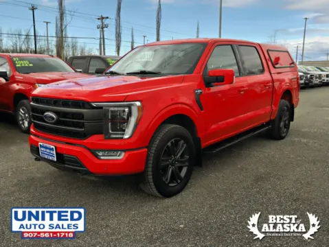 Another view of 2023 Ford F-150 SuperCrew Cab Lariat Pickup 4D 5 1/2 ft for sale in Anchorage, AK at United Auto Sales