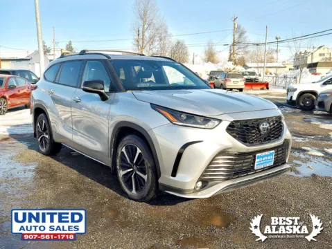 Another view of 2022 Toyota Highlander XSE Sport Utility 4D for sale in Anchorage, AK at United Auto Sales