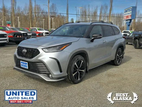 Another view of 2022 Toyota Highlander XSE Sport Utility 4D for sale in Anchorage, AK at United Auto Sales