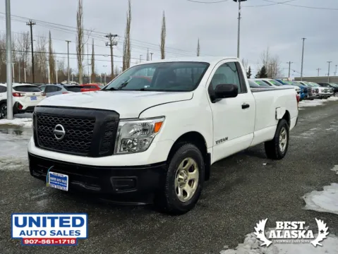 Another view of 2018 Nissan TITAN Single Cab S Pickup 2D 8 ft for sale in Anchorage, AK at United Auto Sales