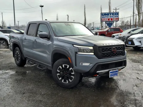 Gray 2023 Nissan Frontier Crew Cab PRO-4X Pickup 4D 5 ft for sale in Anchorage, AK