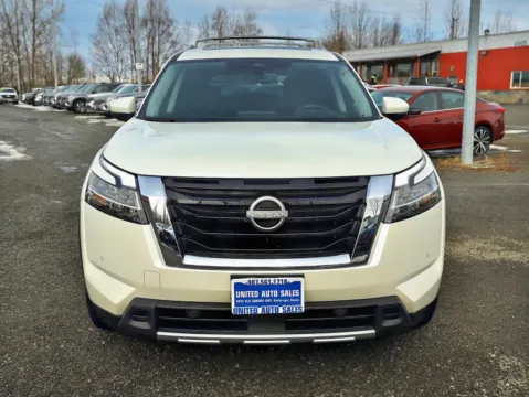 Photos of 2024 Nissan Pathfinder Platinum Sport Utility 4D for sale in Anchorage, AK at United Auto Sales