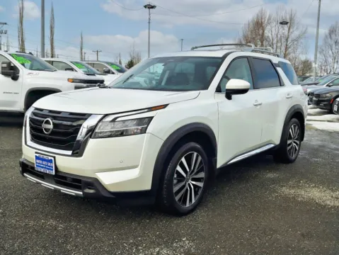 Another view of 2024 Nissan Pathfinder Platinum Sport Utility 4D for sale in Anchorage, AK at United Auto Sales