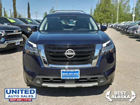 Another view of 2024 Nissan Pathfinder SL Sport Utility 4D for sale in Anchorage, AK at United Auto Sales