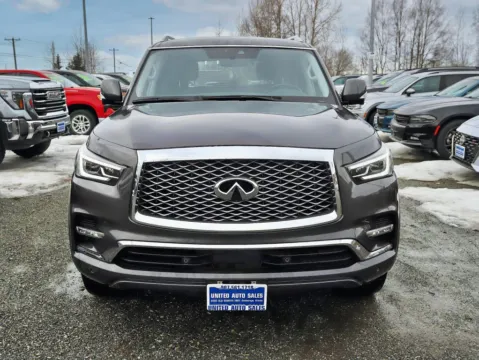 Photos of 2024 INFINITI QX80 LUXE Sport Utility 4D for sale in Anchorage, AK at United Auto Sales