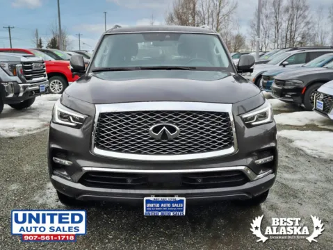 Photos of 2024 INFINITI QX80 LUXE Sport Utility 4D for sale in Anchorage, AK at United Auto Sales