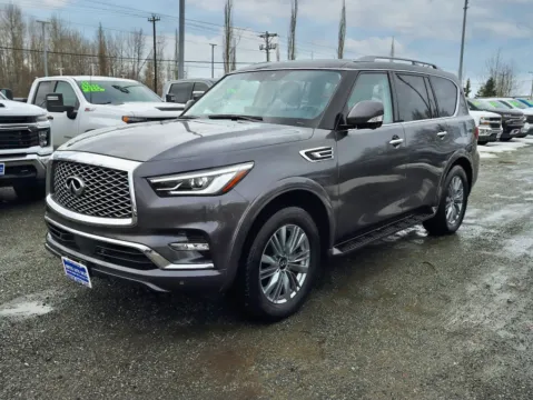 Another view of 2024 INFINITI QX80 LUXE Sport Utility 4D for sale in Anchorage, AK at United Auto Sales