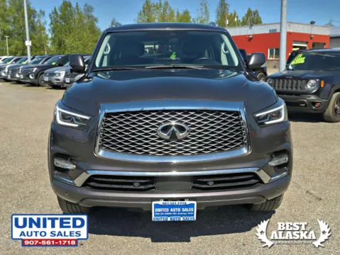 Another view of 2024 INFINITI QX80 LUXE Sport Utility 4D for sale in Anchorage, AK at United Auto Sales