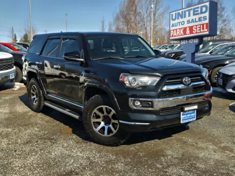 Black 2021 Toyota 4Runner Limited Sport Utility 4D for sale in Anchorage, AK