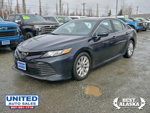 Photos of 2018 Toyota Camry LE Sedan 4D for sale in Anchorage, AK at United Auto Sales