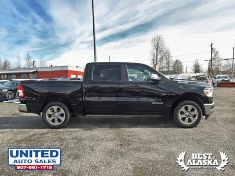 Another view of 2022 Ram 1500 Crew Cab Big Horn Pickup 4D 5 1/2 ft for sale in Anchorage, AK at United Auto Sales