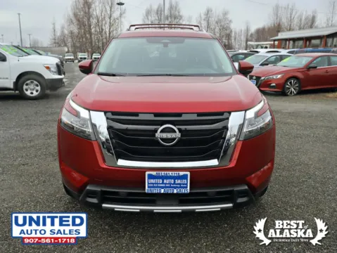 Another view of 2024 Nissan Pathfinder SL Sport Utility 4D for sale in Anchorage, AK at United Auto Sales