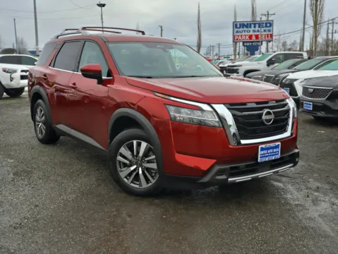 Red 2024 Nissan Pathfinder SL Sport Utility 4D for sale in Anchorage, AK