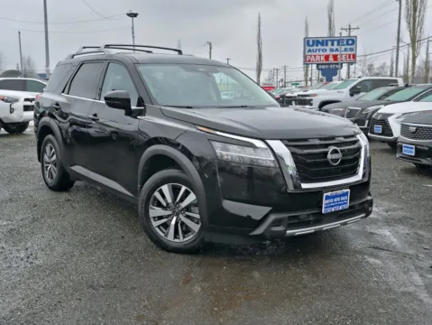 Black 2023 Nissan Pathfinder SL Sport Utility 4D for sale in Anchorage, AK
