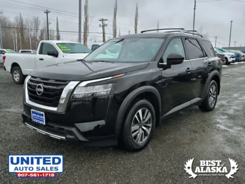 Photos of 2023 Nissan Pathfinder SL Sport Utility 4D for sale in Anchorage, AK at United Auto Sales