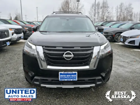 Another view of 2023 Nissan Pathfinder SL Sport Utility 4D for sale in Anchorage, AK at United Auto Sales