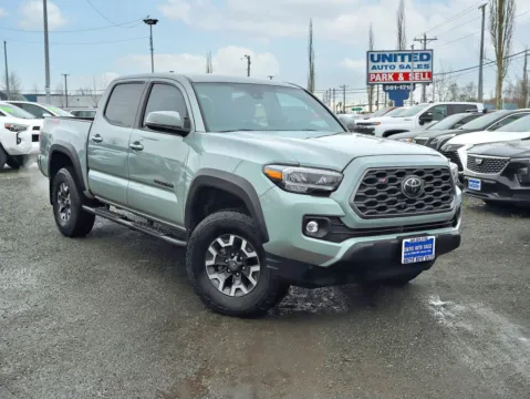 Gray 2023 Toyota Tacoma Double Cab TRD Off-Road Pickup 4D 5 ft for sale in Anchorage, AK