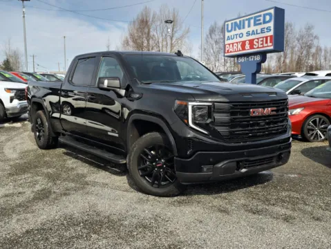 Black 2024 GMC Sierra 1500 Crew Cab Elevation Pickup 4D 6 1/2 ft for sale in Anchorage, AK
