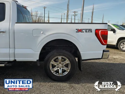 More photos of 2022 Ford F-150 SuperCrew Cab XLT Pickup 4D 6 1/2 ft at United Auto Sales, AK