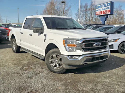 White 2022 Ford F-150 SuperCrew Cab XLT Pickup 4D 6 1/2 ft for sale in Anchorage, AK