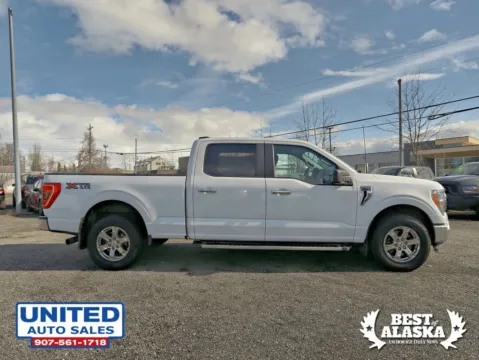 Another view of 2022 Ford F-150 SuperCrew Cab XLT Pickup 4D 6 1/2 ft for sale in Anchorage, AK at United Auto Sales